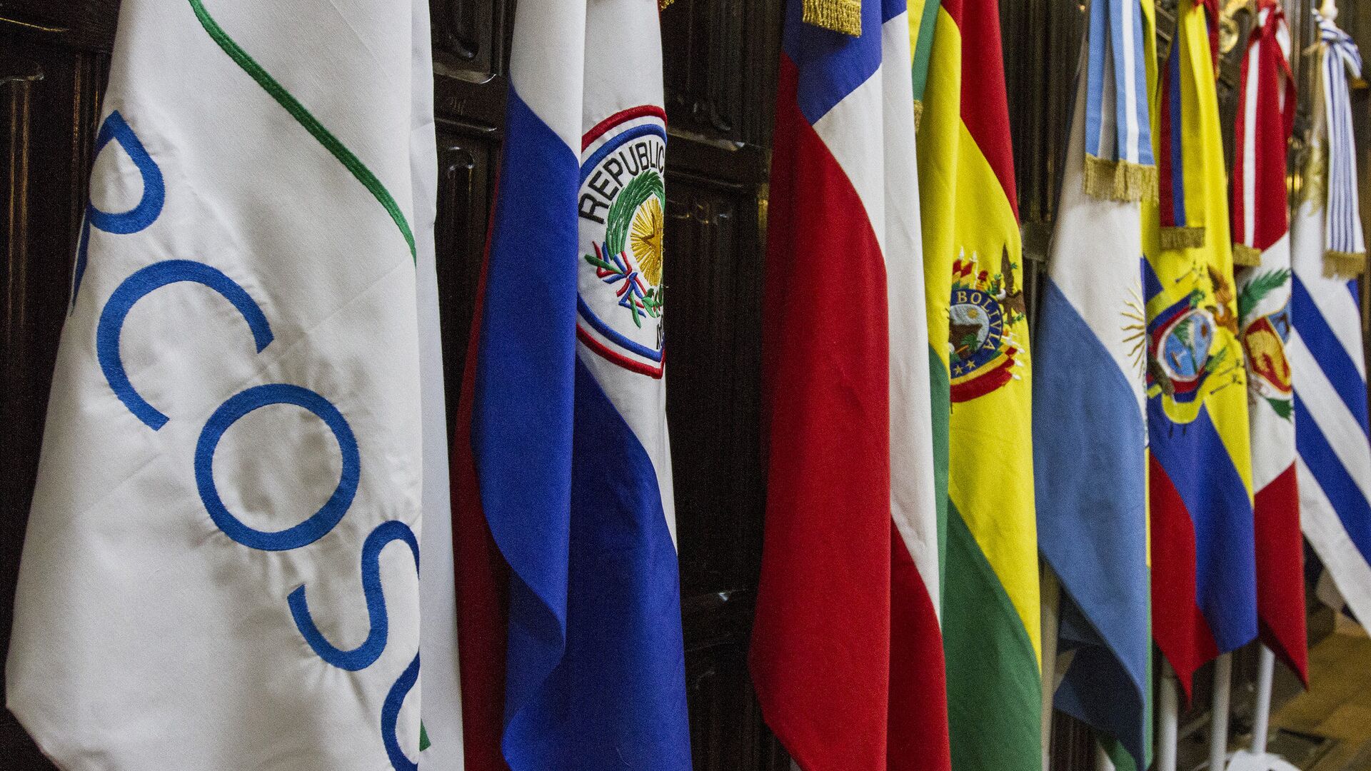 Banderas de los países miembros del Mercosur - Sputnik Mundo, 1920, 25.06.2021