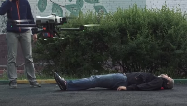 Presentación del dron desfibrilador del Instituto Tecnológico de Moscú - Sputnik Mundo