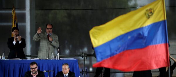 Representantes de la oposición de la Unidad Democrática de Venezuela (archivo) Representantes de la oposición de la Unidad Democrática de Venezuela (archivo) - Sputnik Mundo