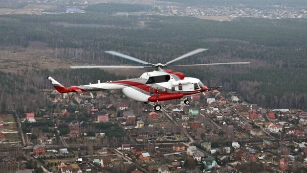 El helicóptero Mi-171A2 durante un vuelo de pruebas - Sputnik Mundo