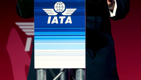 Logo de IATA - Sputnik Mundo