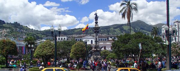 Quito, la capital de Ecuador Quito, la capital de Ecuador - Sputnik Mundo