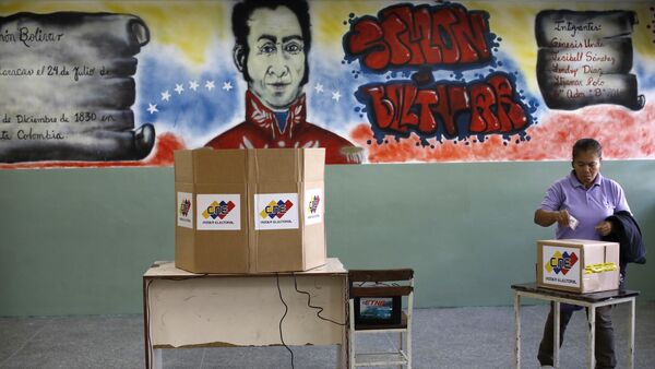 La votación en Venezuela - Sputnik Mundo