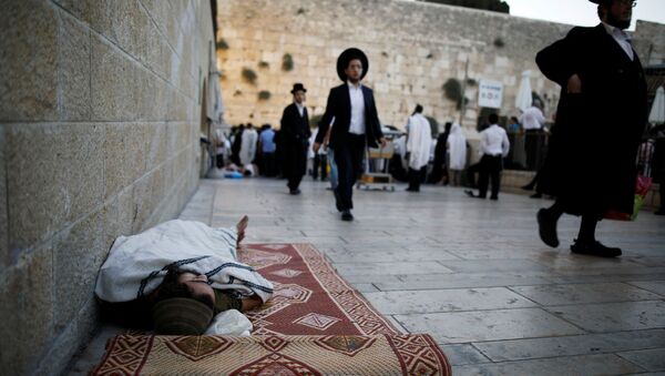Los judíos en la Explanada de las Mezquitas en Jerusalén - Sputnik Mundo