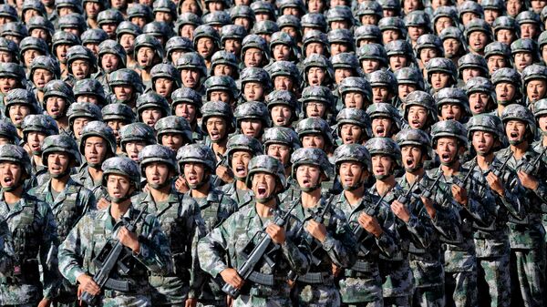 Militares chinos  - Sputnik Mundo