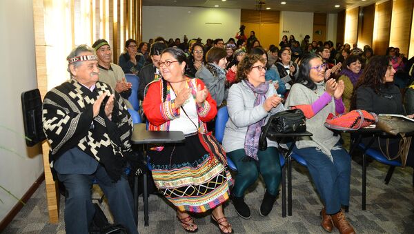 Aula inaugural de la Escuela de Idiomas Indígenas en Santiago de Chile - Sputnik Mundo