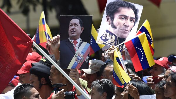 Caminata hacia la sede del Poder Legislativo en Venezuela - Sputnik Mundo