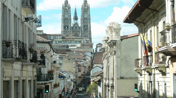 Casco histórico de Quito, capital de Ecuador - Sputnik Mundo