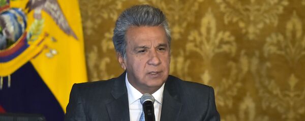 Lenín Moreno, presidente de Ecuador (archivo) Lenín Moreno, presidente de Ecuador (archivo) - Sputnik Mundo