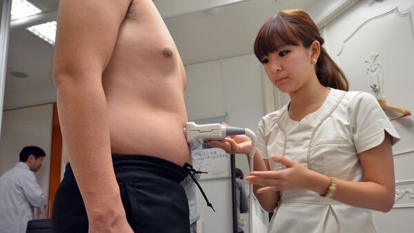 Obesidad en Japón (imagen referencial) - Sputnik Mundo