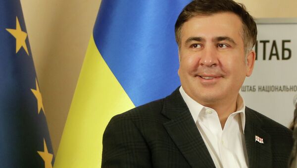 Former Georgian president Mikhail Saakashvili - Sputnik Mundo