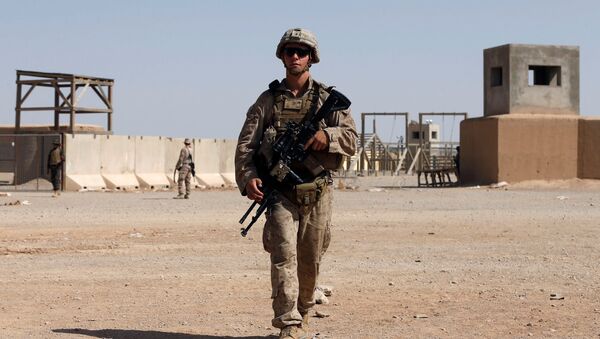 Un soldado estadounidense en Afganistán (archivo) - Sputnik Mundo