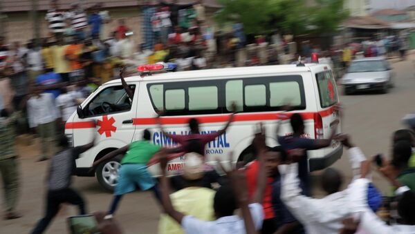 La ambulancia de Nigeria (archivo) - Sputnik Mundo