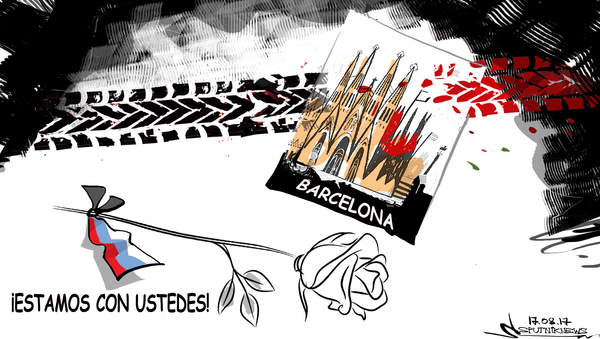 Rusia comparte el dolor de España tras los atentados en Barcelona - Sputnik Mundo