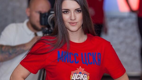 Ekaterina Toloshko, la Miss CSKA 2017 - Sputnik Mundo