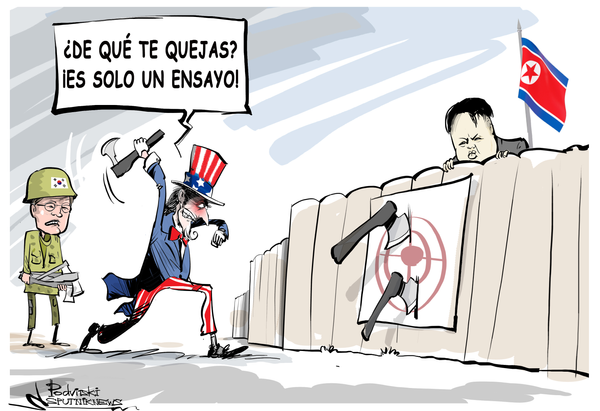 Seúl y Washington inician maniobras en la península coreana Seúl y Washington inician maniobras en la península coreana - Sputnik Mundo