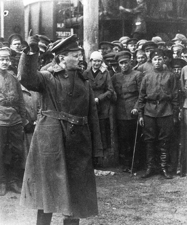 Discurso de León Trotsky Discurso de León Trotsky - Sputnik Mundo