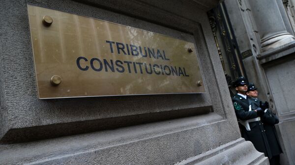 Tribunal Constitucional de Chile - Sputnik Mundo