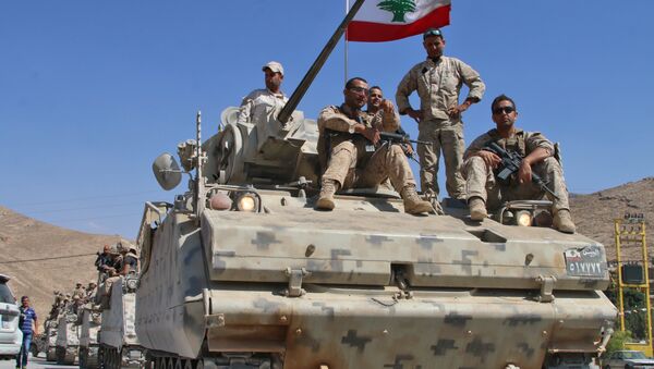 Soldados del Ejército de Líbano - Sputnik Mundo