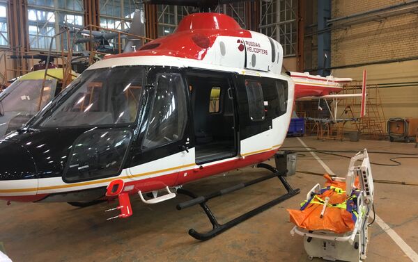 Helicóptero Ansat en la Fábrica de Helicópteros de Kazán - Sputnik Mundo