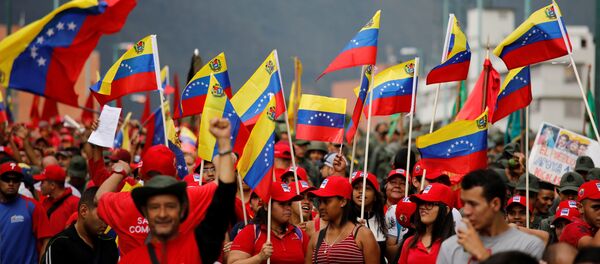 Las banderas de Venezuela Las banderas de Venezuela - Sputnik Mundo