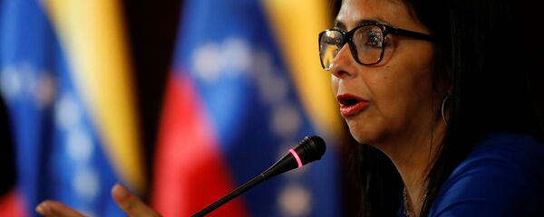 Delcy Rodríguez, vicepresidenta de Venezuela Delcy Rodríguez, vicepresidenta de Venezuela - Sputnik Mundo