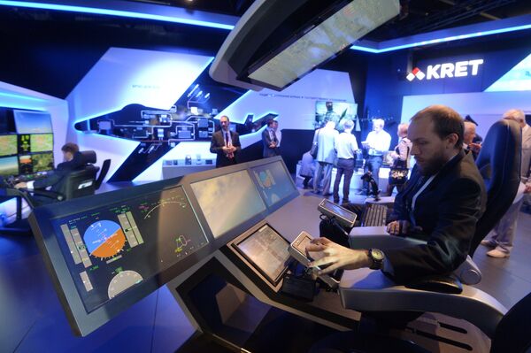 El Consorcio de Tecnologías Radioelectrónicas (KRET) presenta sus sistemas en el Salón Aeroespacial Internacional MAKS El Consorcio de Tecnologías Radioelectrónicas (KRET) presenta sus sistemas en el Salón Aeroespacial Internacional MAKS - Sputnik Mundo