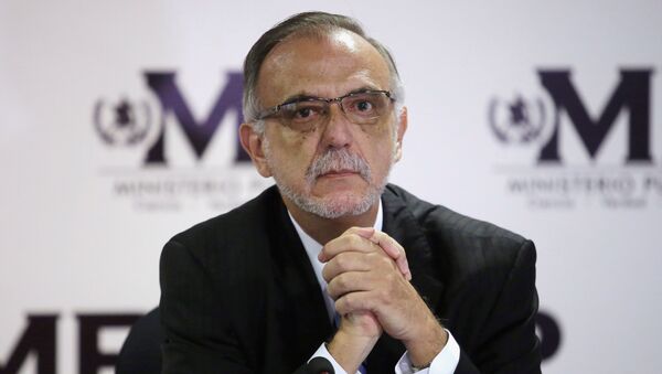 Iván Velásquez, el jefe de la Comisión Internacional Contra la Impunidad en Guatemala (archivo) - Sputnik Mundo