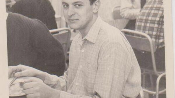 Vladimir Roslik durante sus años de estudiante en Moscú - Sputnik Mundo