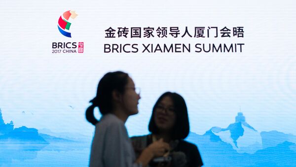 La cumbre de BRICS en Xiamen, China - Sputnik Mundo