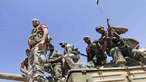 Soldados del Ejército sirio en Deir Ezzor - Sputnik Mundo