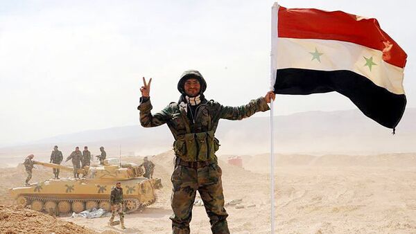 Un soldado del Ejército sirio (archivo) - Sputnik Mundo