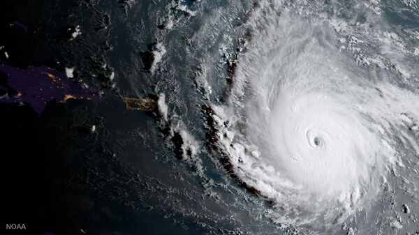 El huracán (imagen referencial) - Sputnik Mundo