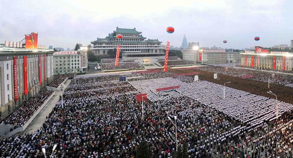 Las celebraciones en Pyongyang tras el exitoso ensayo de la bomba de hidrógeno - Sputnik Mundo