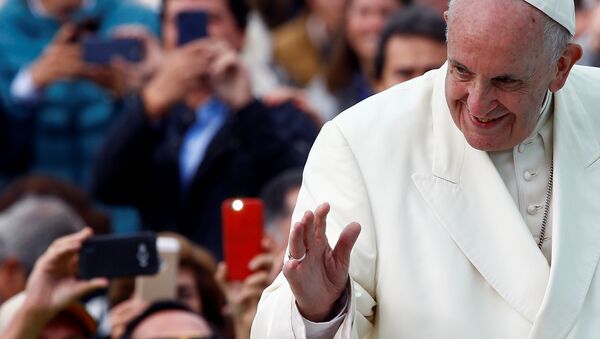 El Papa Francisco en Bogotá, Colombia - Sputnik Mundo