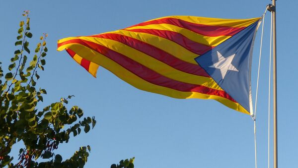 Bandera independista de Cataluña - Sputnik Mundo