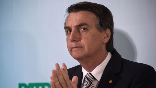Jair Bolsonaro, candidato presidencial brasileño - Sputnik Mundo