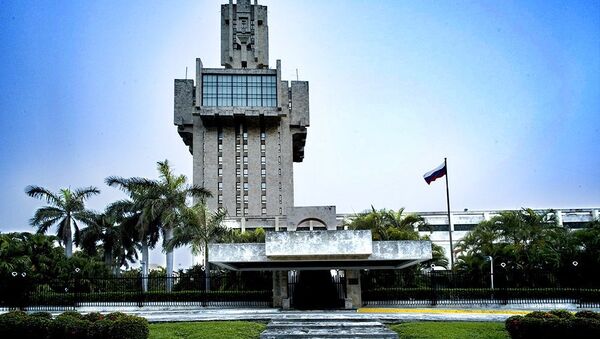 La embajada de Rusia en Cuba - Sputnik Mundo