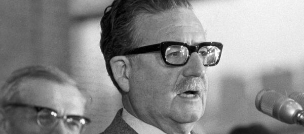 El expresidente chileno Salvador Allende en Moscú El expresidente chileno Salvador Allende en Moscú - Sputnik Mundo