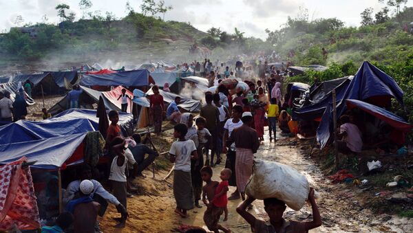 Refugiados rohinyás en Bangladés - Sputnik Mundo