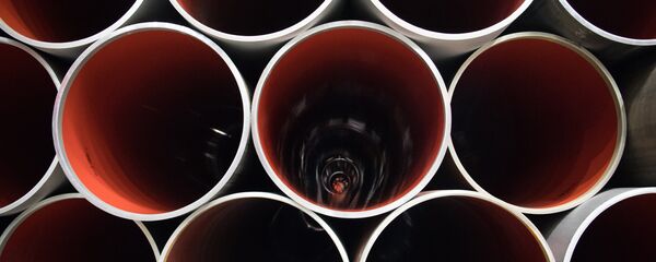 La construcción del gasoducto Nord Stream 2 La construcción del gasoducto Nord Stream 2 - Sputnik Mundo