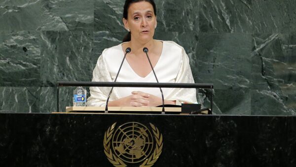 Gabriela Michetti, vicepresidenta argentina - Sputnik Mundo