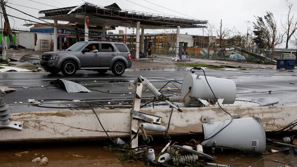 Consecuencias del huracán María en Puerto Rico - Sputnik Mundo
