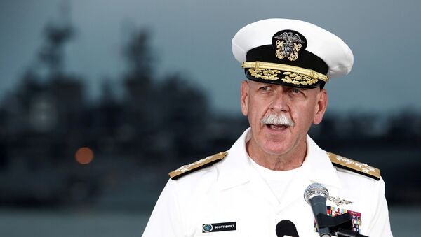 El almirante Scott Swift, ex comandante de la Flota del Pacífico de EEUU - Sputnik Mundo