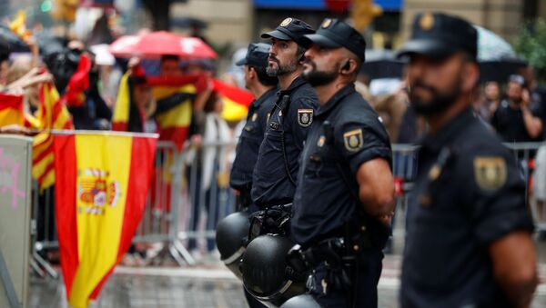 La Policía nacional española - Sputnik Mundo