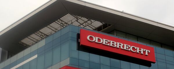 Logo de Odebrecht Logo de Odebrecht - Sputnik Mundo
