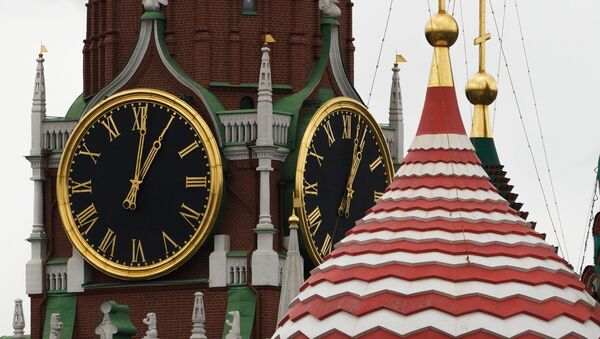 El reloj del Kremlin de Moscú, Rusia - Sputnik Mundo