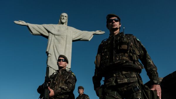 Militares brasileños (archivo) - Sputnik Mundo