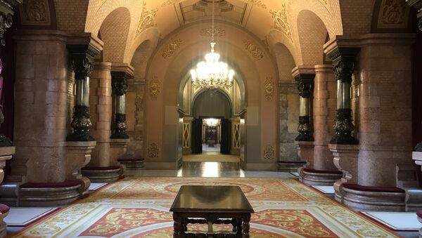 El interior del Parlamento de Cataluña (archivo) - Sputnik Mundo