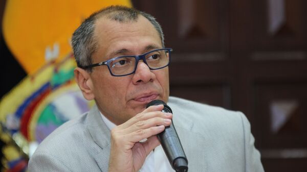 Jorge Glas, el ex vice presidente de Ecuador - Sputnik Mundo